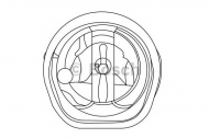 Фара BOSCH 0 318 504 009