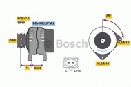 Генератор BOSCH 0 986 049 990