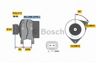 Генератор BOSCH 0 986 081 380