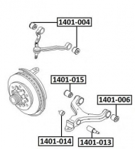 Подвеска ASVA 1401-015