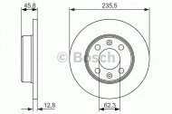 Тормозной диск BOSCH 0 986 479 913