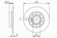 Тормозной диск BOSCH 0 986 479 925