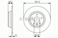 Тормозной диск BOSCH 0 986 479 973