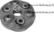 Шарнир Metalcaucho 04417