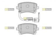 Комплект тормозных колодок STARLINE BD S355