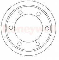 Тормозный барабан BENDIX 329252B