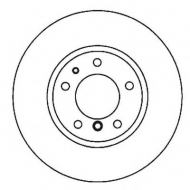 Тормозной диск BENDIX 561963B