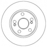Тормозной диск BENDIX 562104B