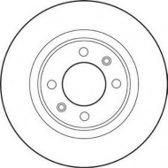 Тормозной диск BENDIX 562189B