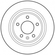 Тормозной диск BENDIX 562640BC