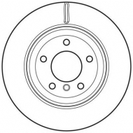 Тормозной диск BENDIX 562701BC