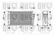 Теплообменник QUINTON HAZELL QHR2174