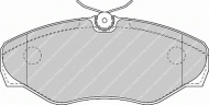 Комплект тормозных колодок FERODO FSL1515