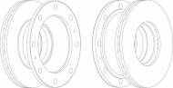 Тормозной диск FERODO FCR106A