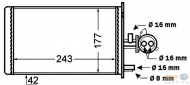 Теплообменник HELLA 8FH 351 308-181