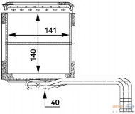 Теплообменник HELLA 8FH 351 312-041