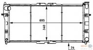 Теплообменник HELLA 8MK 376 706-721