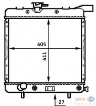 Теплообменник HELLA 8MK 376 707-611