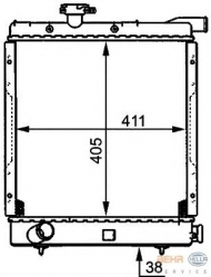 Теплообменник HELLA 8MK 376 708-081