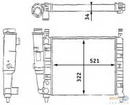 Теплообменник HELLA 8MK 376 713-391