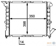 Теплообменник HELLA 8MK 376 716-061