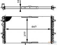 Теплообменник HELLA 8MK 376 716-321
