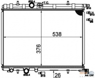 Теплообменник HELLA 8MK 376 718-054