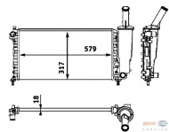 Теплообменник HELLA 8MK 376 718-581