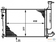 Теплообменник HELLA 8MK 376 719-511
