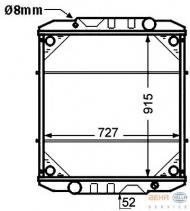 Теплообменник HELLA 8MK 376 726-481