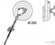 Сцепление HELLA 8MV 376 734-221