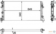 Теплообменник HELLA 8MK 376 754-281