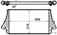 Теплообменник HELLA 8ML 376 760-611