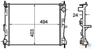 Теплообменник HELLA 8MK 376 781-161