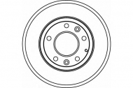 Тормозной диск HELLA 8DD 355 108-161