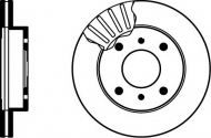 Тормозной диск HELLA 8DD 355 102-031