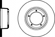 Тормозной диск HELLA 8DD 355 101-591