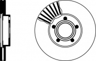 Тормозной диск HELLA 8DD 355 105-541