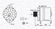 Генератор MAGNETI MARELLI 063321017010