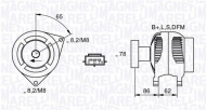 Генератор MAGNETI MARELLI 063377414010