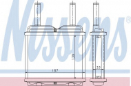 Теплообменник NISSENS 72647