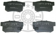 Комплект тормозных колодок OPTIMAL 9654