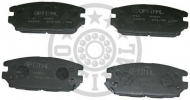 Комплект тормозных колодок OPTIMAL 9713