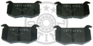 Комплект тормозных колодок OPTIMAL 9765