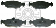 Комплект тормозных колодок OPTIMAL 9771