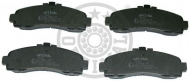 Комплект тормозных колодок OPTIMAL 9838