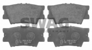 Комплект тормозных колодок SWAG 81 91 6651
