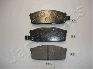 Комплект тормозных колодок JAPANPARTS PA-141AF