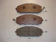 Комплект тормозных колодок JAPANPARTS PA-178AF