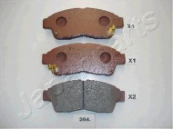 Комплект тормозных колодок JAPANPARTS PA-264AF